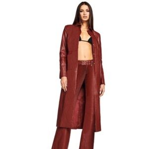 I.AM.GIA ANASTASIA JACKET - DEEP RED
